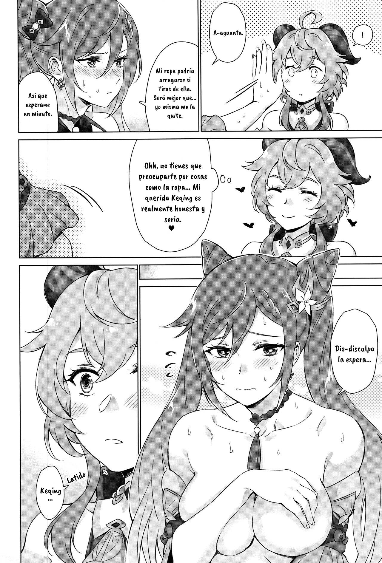 Ecchi desu yo Keqing-san! | You're So Lewd, Lady Keqing! page 11 full