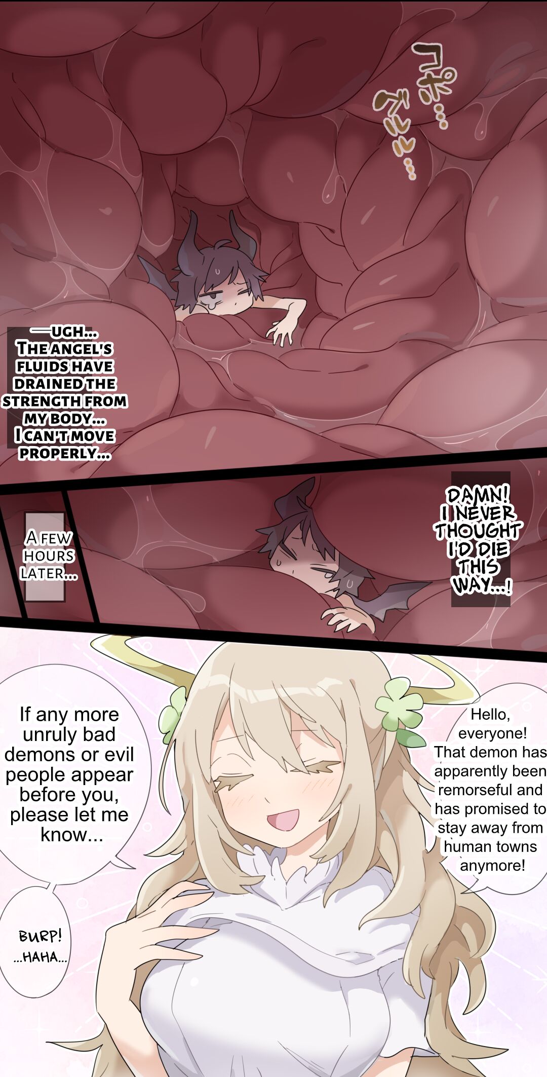 Giant angel VORE page 7 full