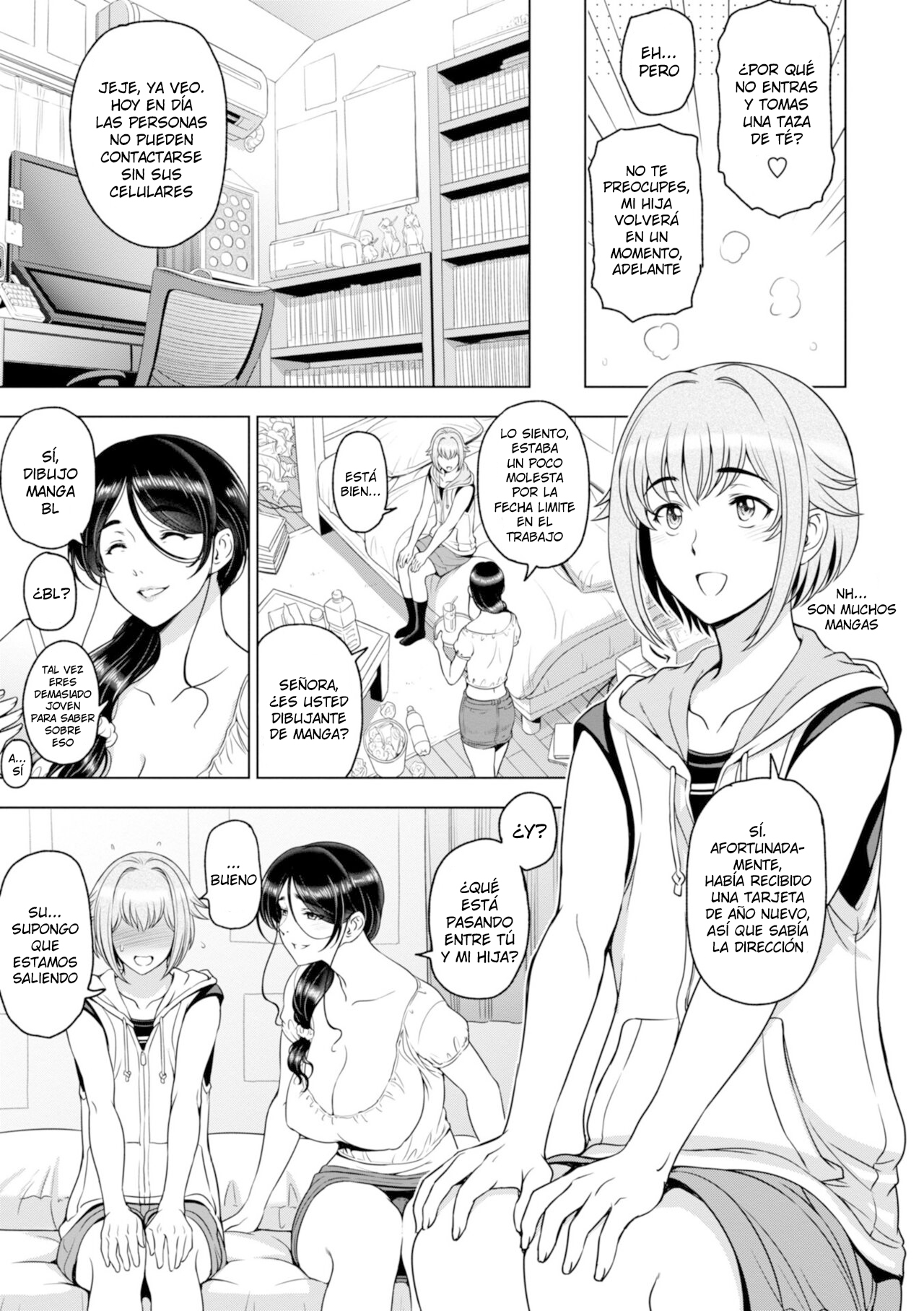 Nettori Netorare Ep.5 ~Madre Soltera . El caso de la flor de castaño ~ page 3 full