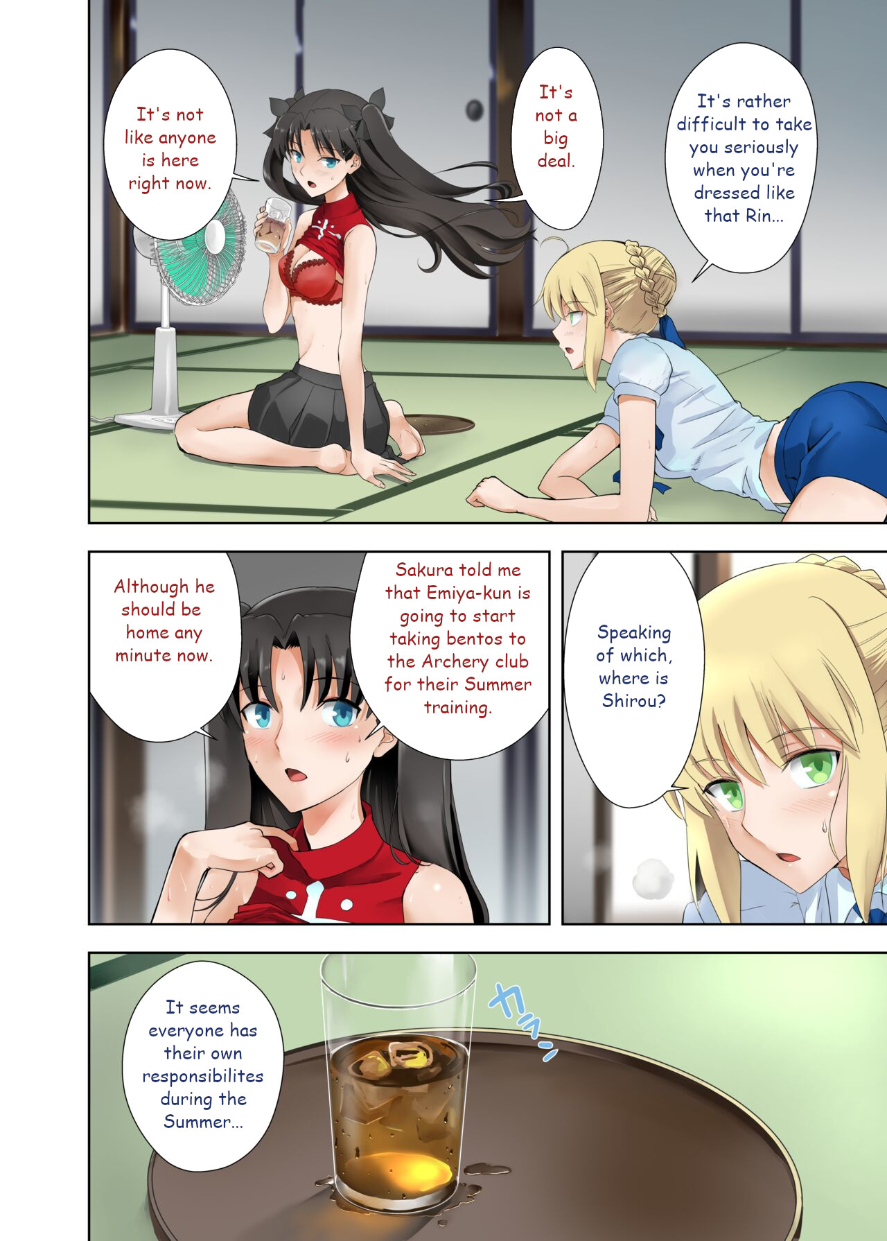Saber no Natsuyasumi page 2 full