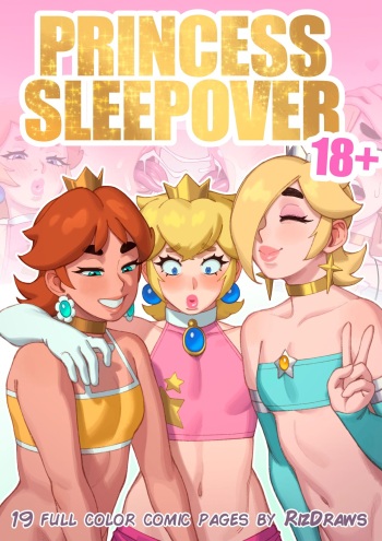 Princess Sleepover by Rizdraws [Russian] cover
