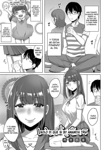 [Amamiya Iria] Ii yo to Itte | Sólo di que sí (COMIC Reboot Vol. 04) [Spanish] [Hell Translations] cover
