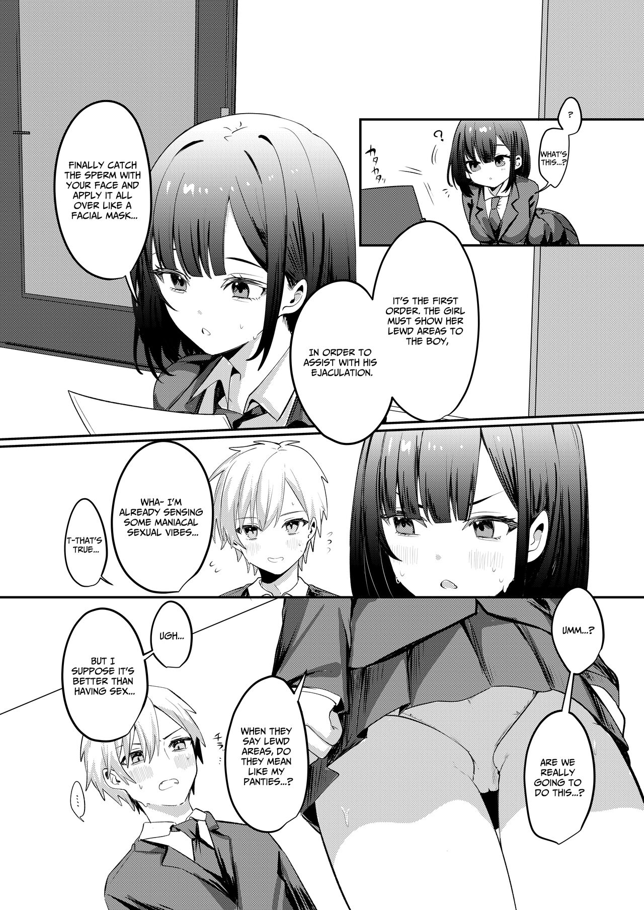 Sex Shinai to Derarenai Heya ni Seiso na Ano Ko to Tojikomerareru | Trapped in a Sex-Locked Room with that Prim & Proper Girl page 4 full