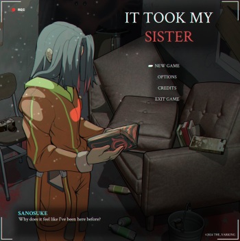 [The Varking] IT TOOK MY SISTER [horror] cover