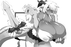 Choux, the holy dragon spellsword