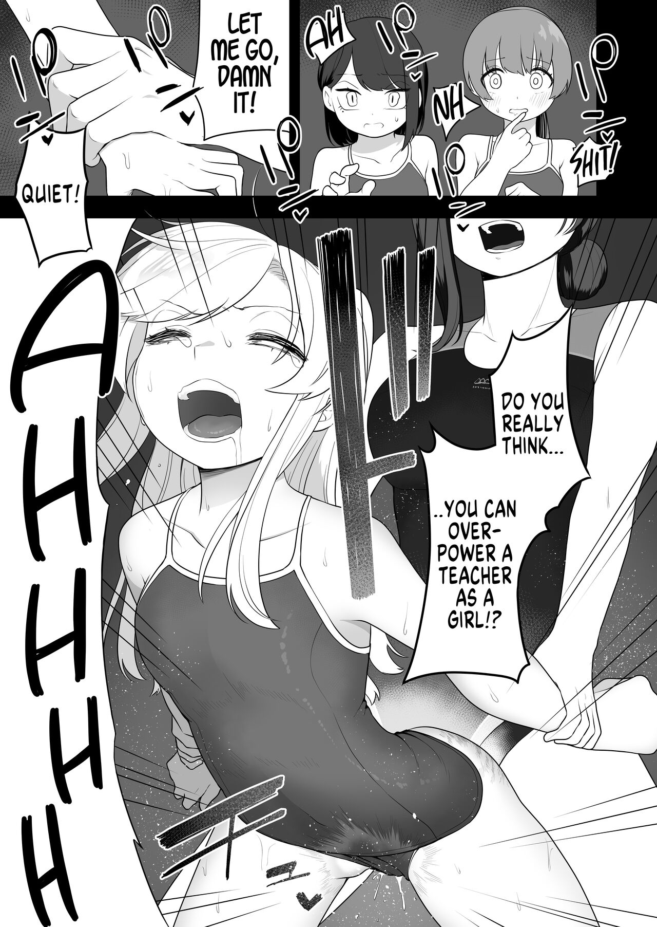 Kyousei Gimukyouiku! TS Ecchi na Onnanoko Kunrenkou! | Correction and Duty Education! Training School for Lewd TS Girls! page 11 full