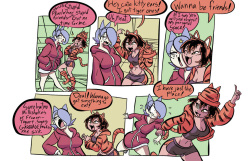 Sharlene and Pamela enter an eating contest