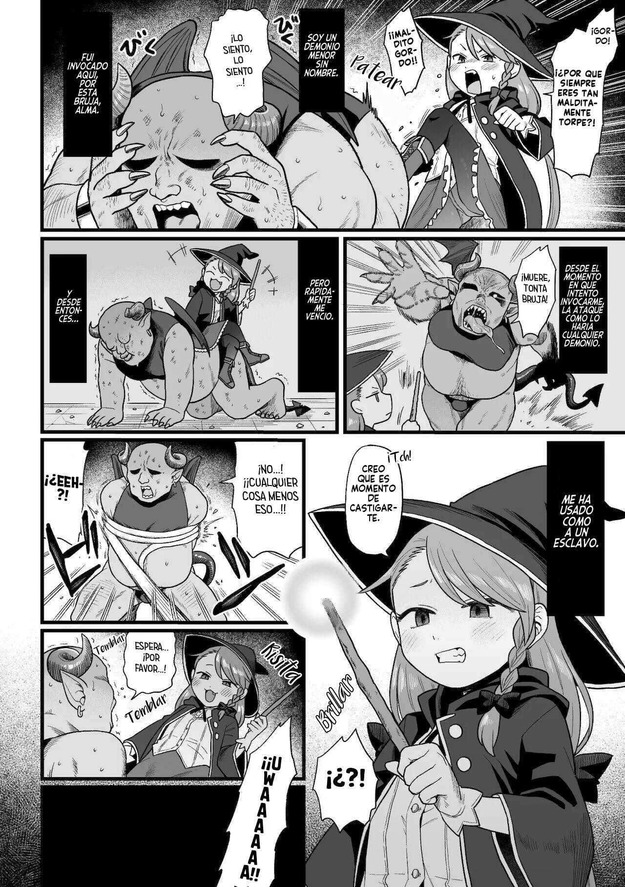 Witch's Failure ~Gyakushuu no Harama-sex~ | El fallo de la bruja ~Contrataque: sexo hasta el embarazo~ page 2 full