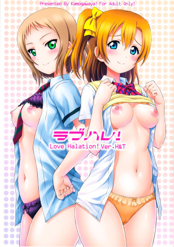 (C94) [Kamogawaya (Kamogawa Tanuki)] LOVE HALATION H&T [Spanish] [Scan258] cover