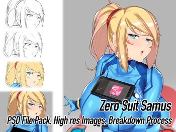 [Aster_C] Zero Suit Samus cover