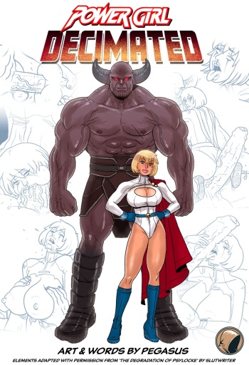 Power Girl Decimated - Soft Shaded cover
