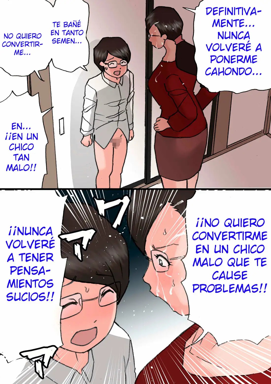 Mama ni Okorare Nagara Suru SEX 2 | Sexo Con Mamá Mientras Ella Está Enojada Conmigo 2 page 11 full