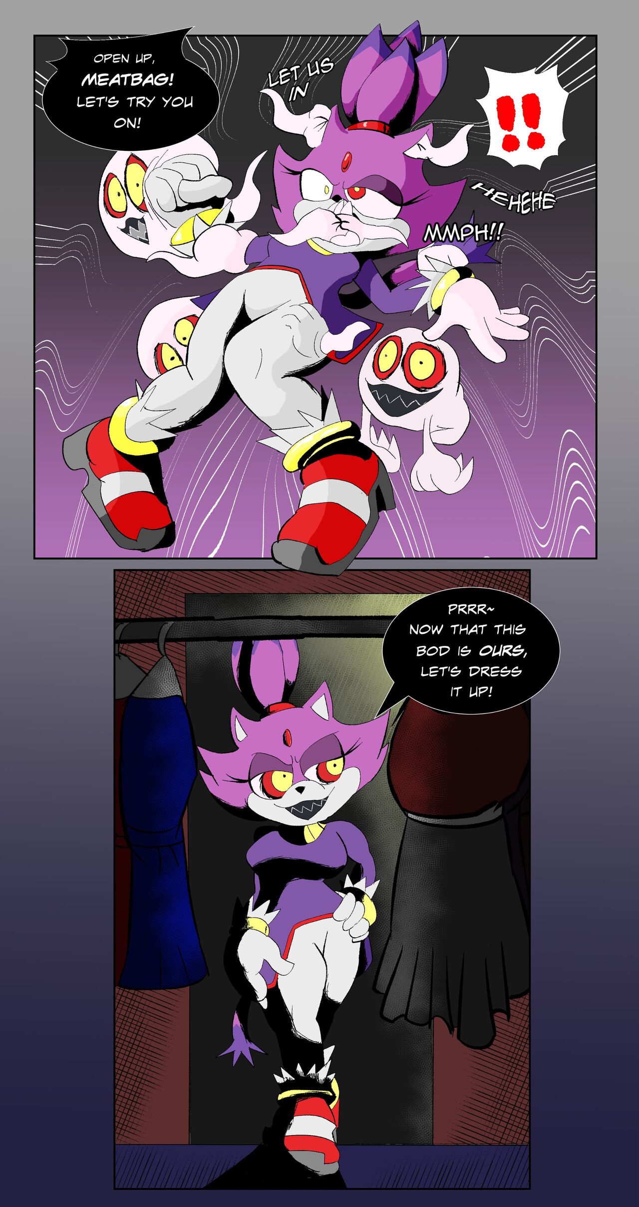 Blaze's Possessed Dress Up page 1 full