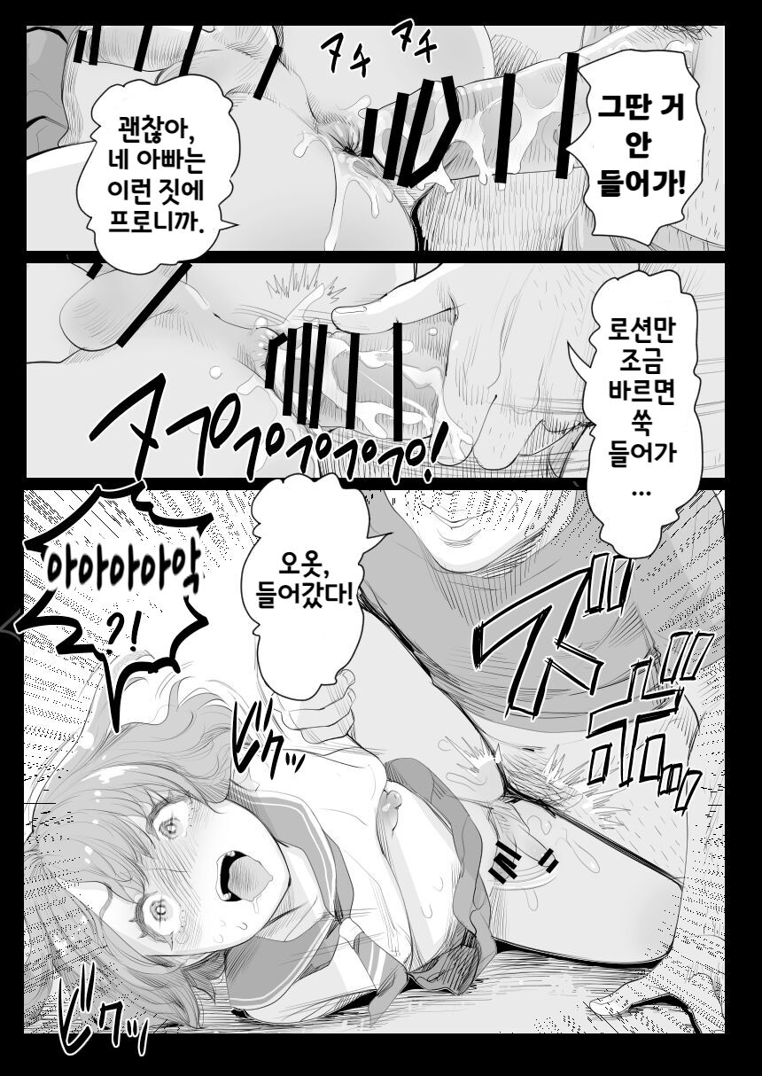 Papa no Onaho ni Nare! ~Ero Oyaji no Ejiki ni Natta Otokonoko~ | 아빠의 오나홀이 되어라~ 에로 아빠의 먹잇감이 된 낭자애~ page 8 full
