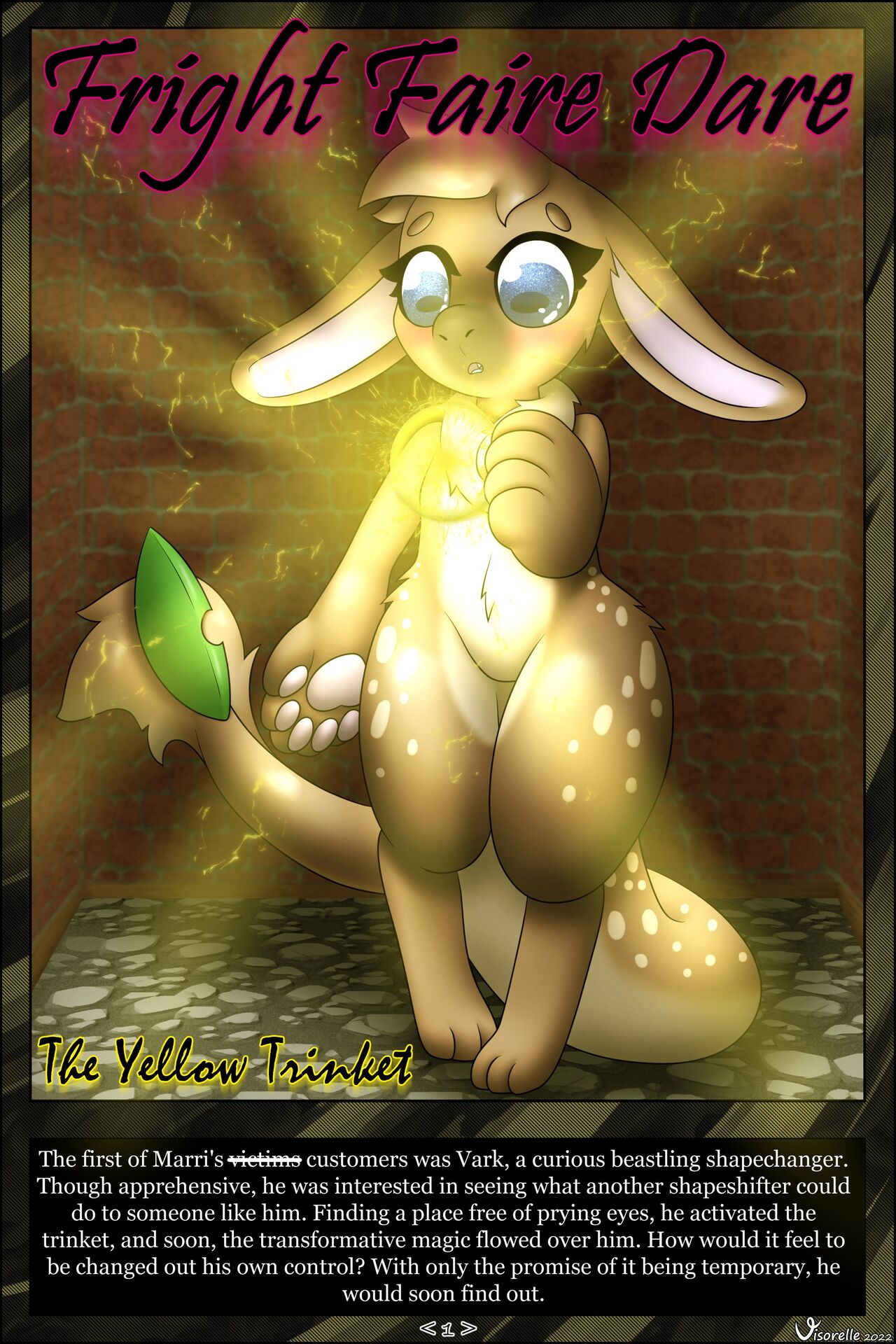 Fright Faire Dare Trinket Series page 1 full