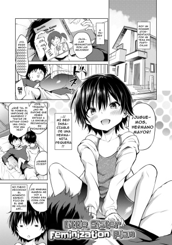[Airandou] Imouto Mesu Ka Keikaku | Plan De Feminización De La Hermanita (Mesukko Daisuki) [Spanish] [Nid] [Decensored] [Digital] cover