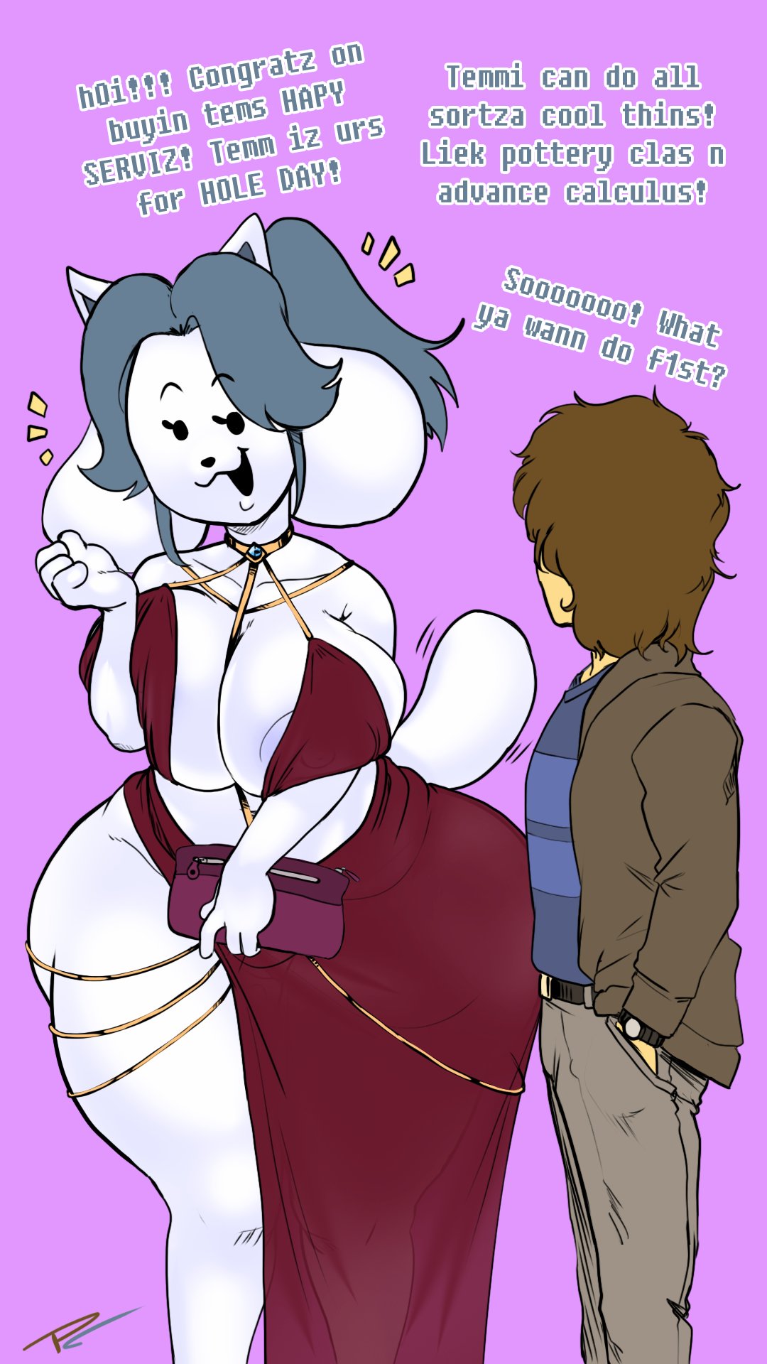 Temmie's excellent customer service page 4 full