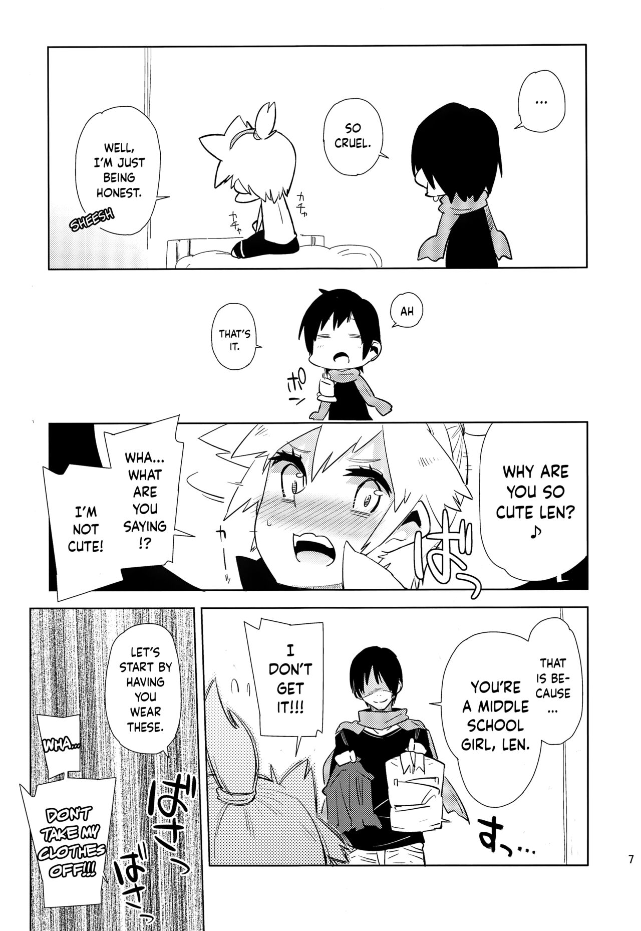 Len-kun ni Tsui Ecchi na Ijiwaru Shichau no wa, Minna Len-kun ga Da-isuki Dakara Dayo! page 6 full
