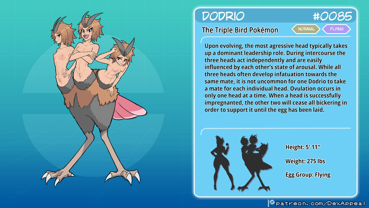 PokéMonster Girl Pokédex page 12 full