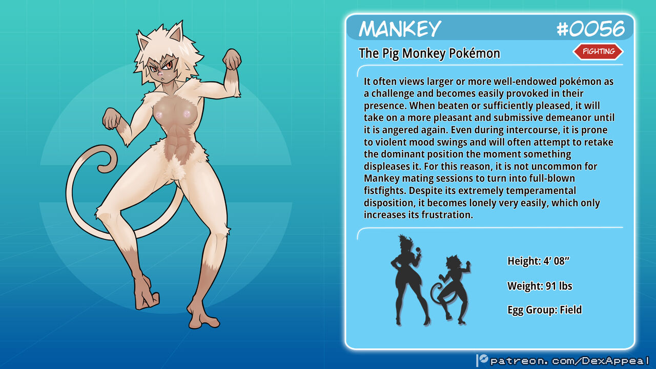 PokéMonster Girl Pokédex page 6 full