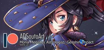 [ADSouto] Mona Megistus Astrologist / Genshin cover