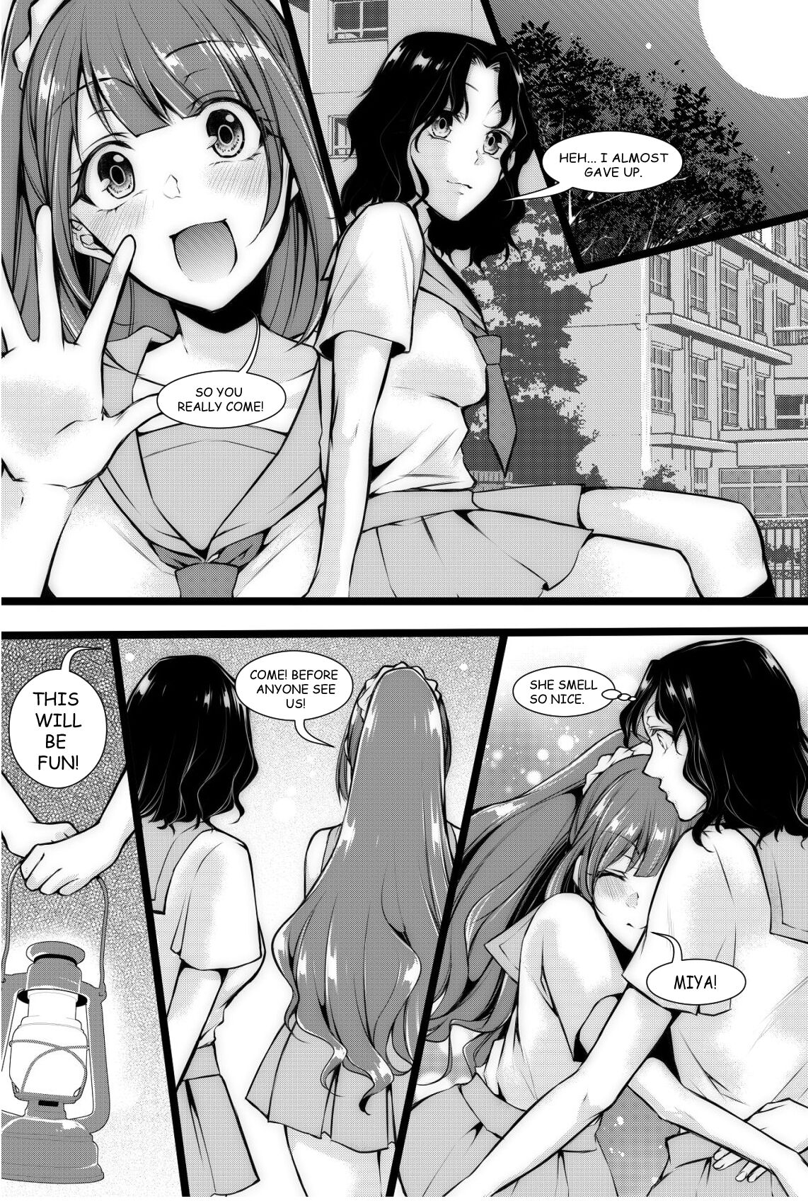 Night at the School page 3 full