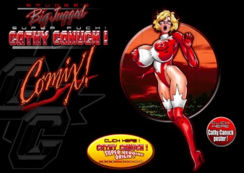 Cathy Canuck Super Heroine Origin: Her Story cover