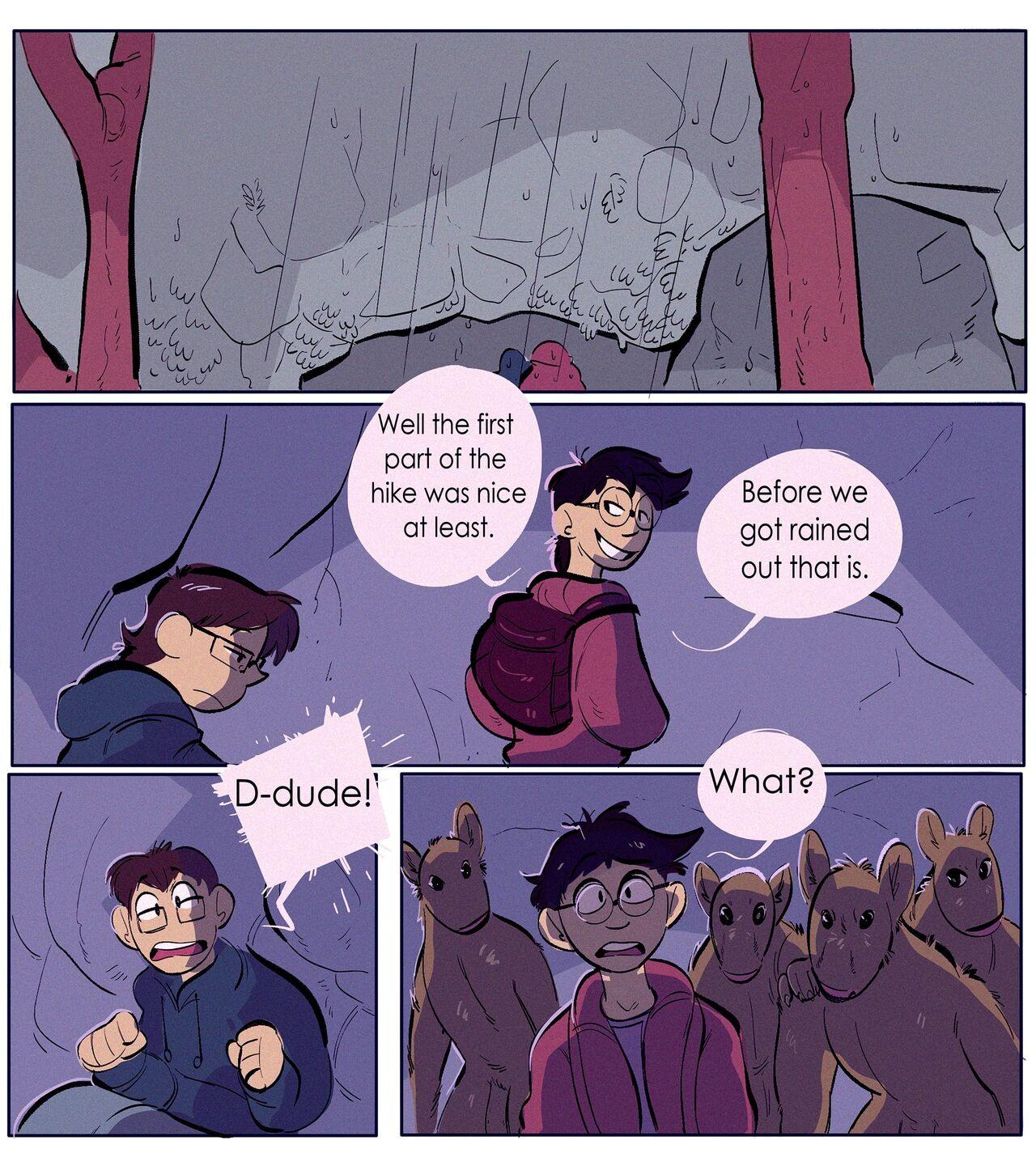 Shelter in Cave page 1 full