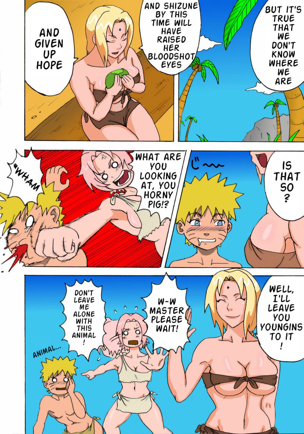 Trapped on the Island page 7 full