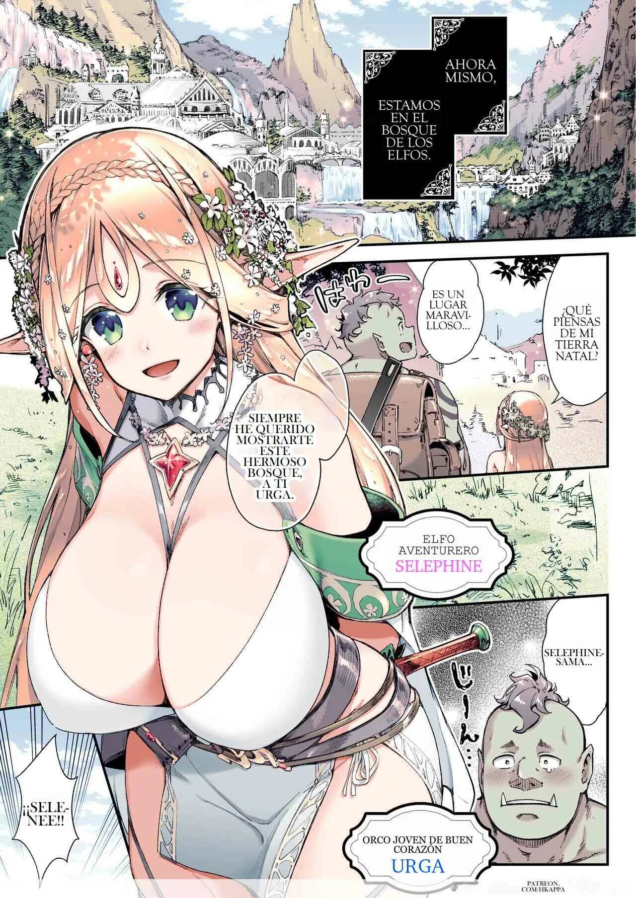 Oideyo! Midarana Elf no Mori page 1 full