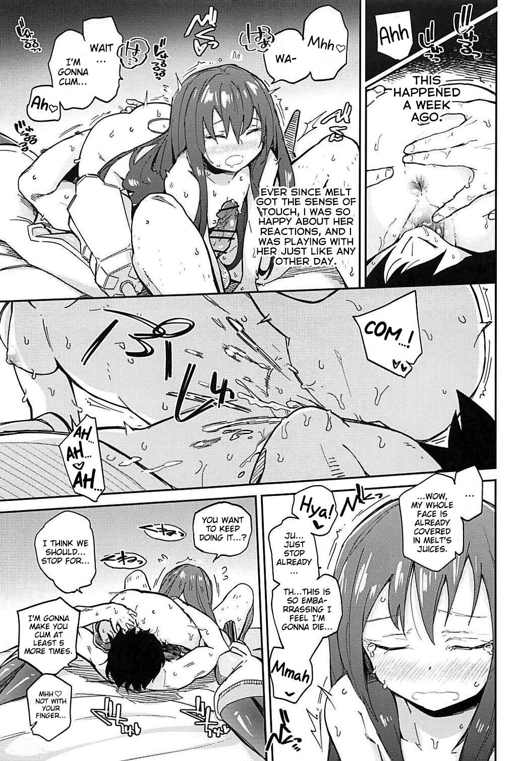 Melt ga Kanjisugiru Hon. page 4 full