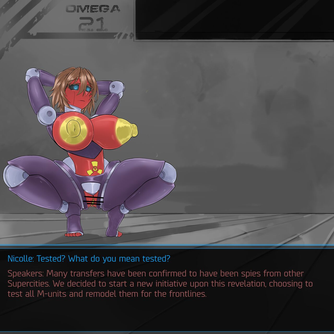 Gynoid Eximus: Omega-21 page 4 full