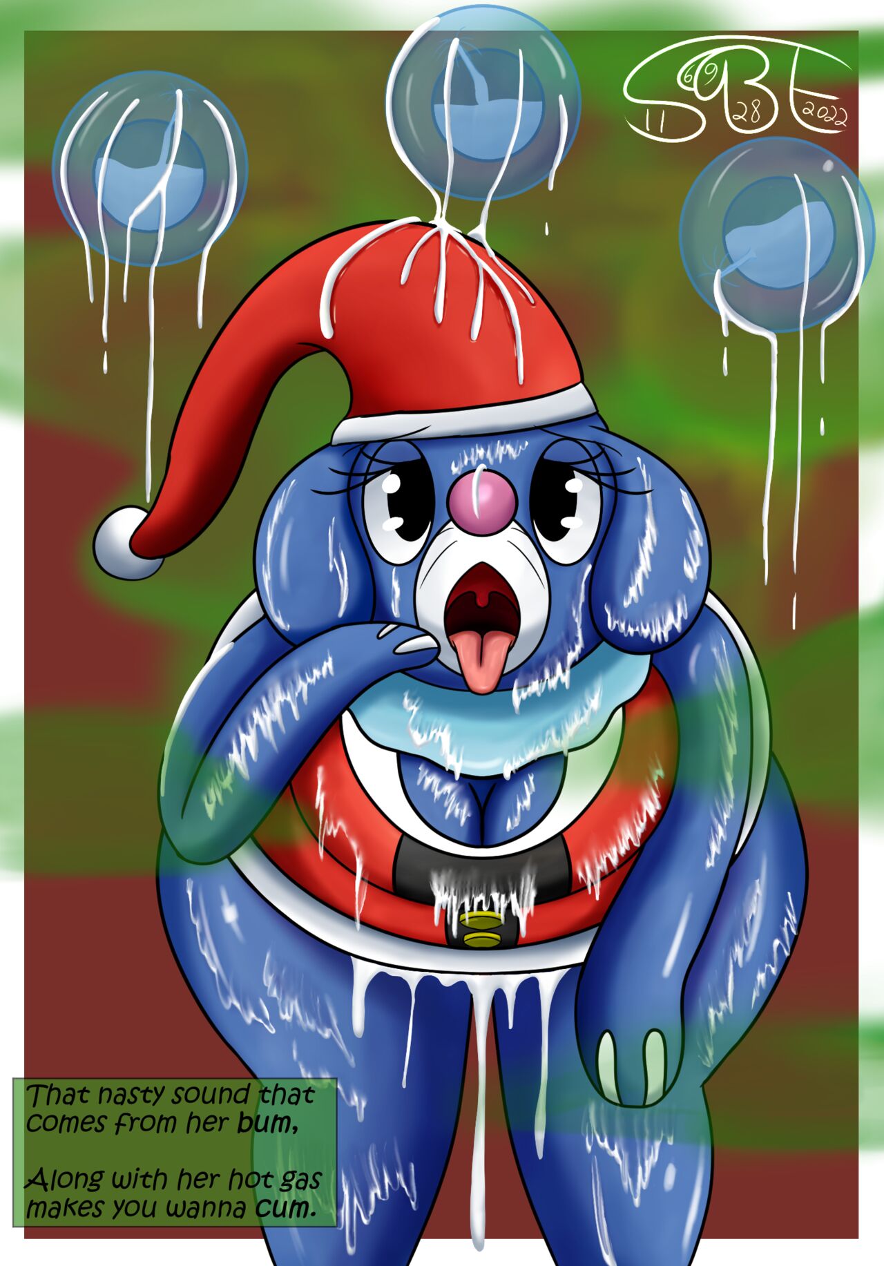 Fizzy Claus' Gassy Christmas page 9 full