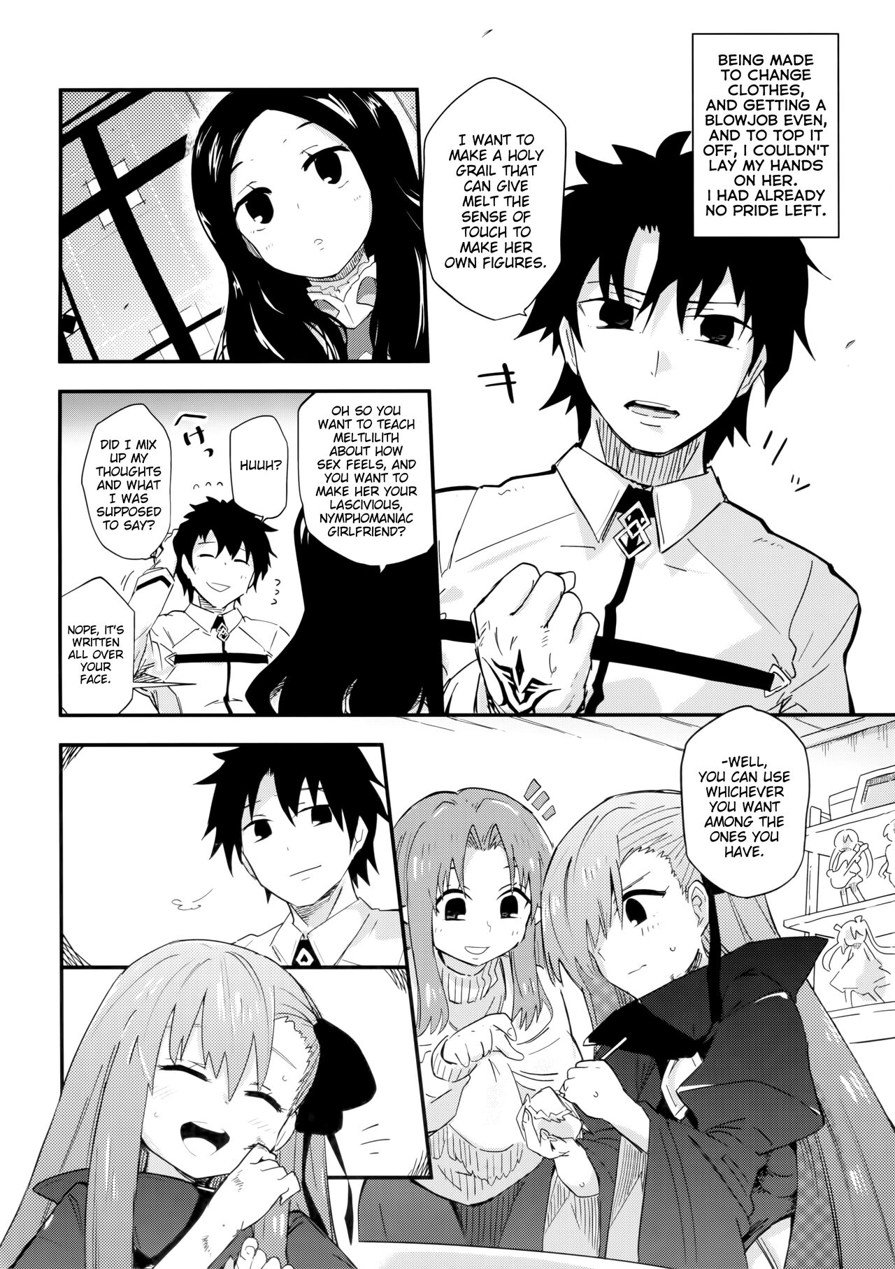 Melt ga Kanjiru Hon. | A Book Where Melt Feels page 8 full