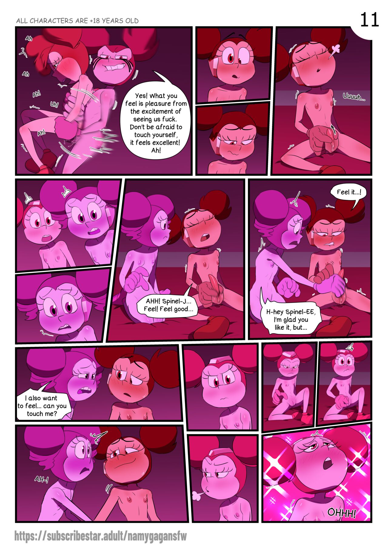 Spinel's GangBang page 11 full