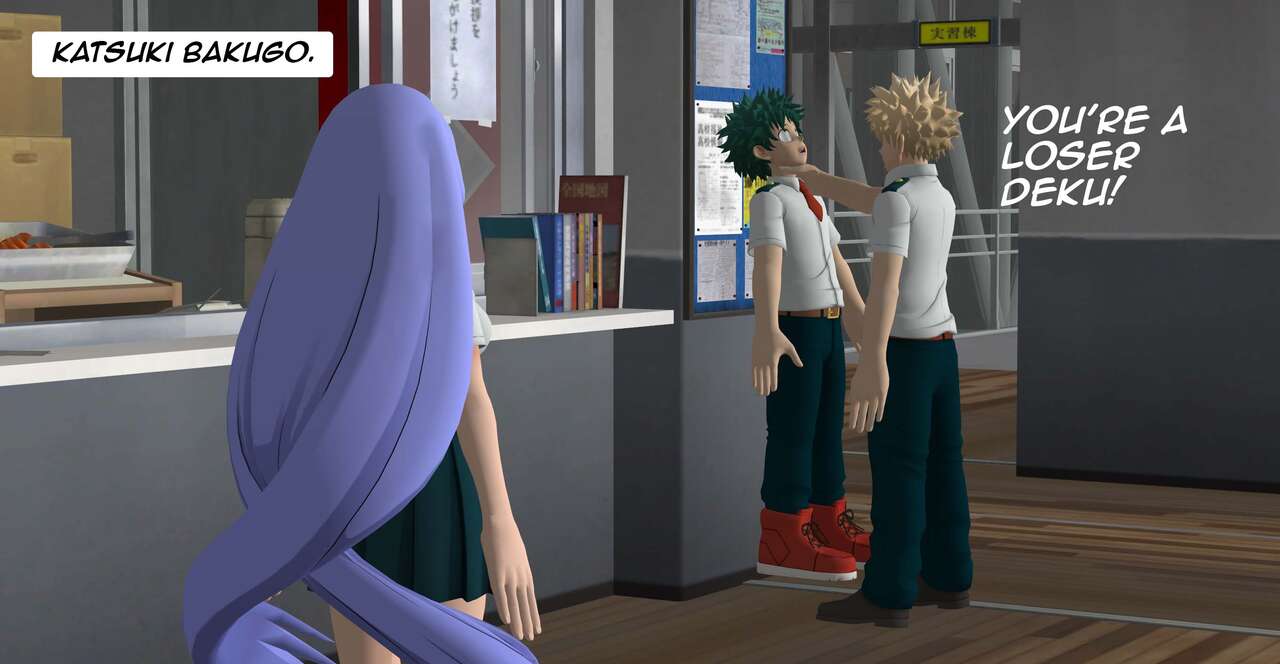 Nejire vs Bakugo page 6 full