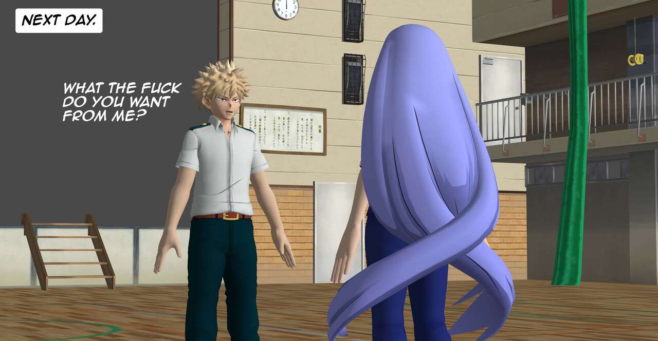 Nejire vs Bakugo page 9 full