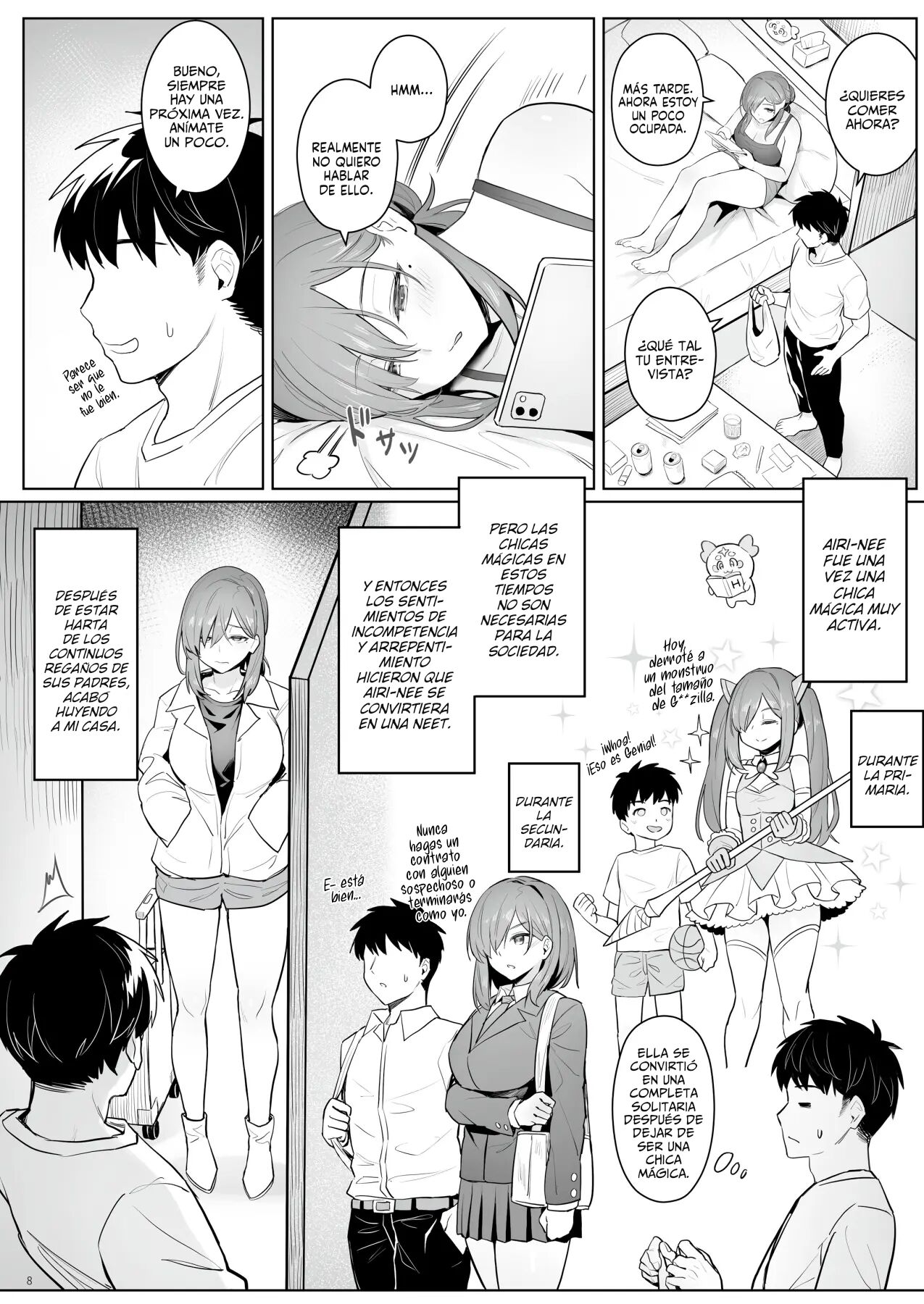 Moto Mahou Shoujo no Hikikomori Seikatsu | La Vida NEET De Una Antigua Chica Mágica page 7 full