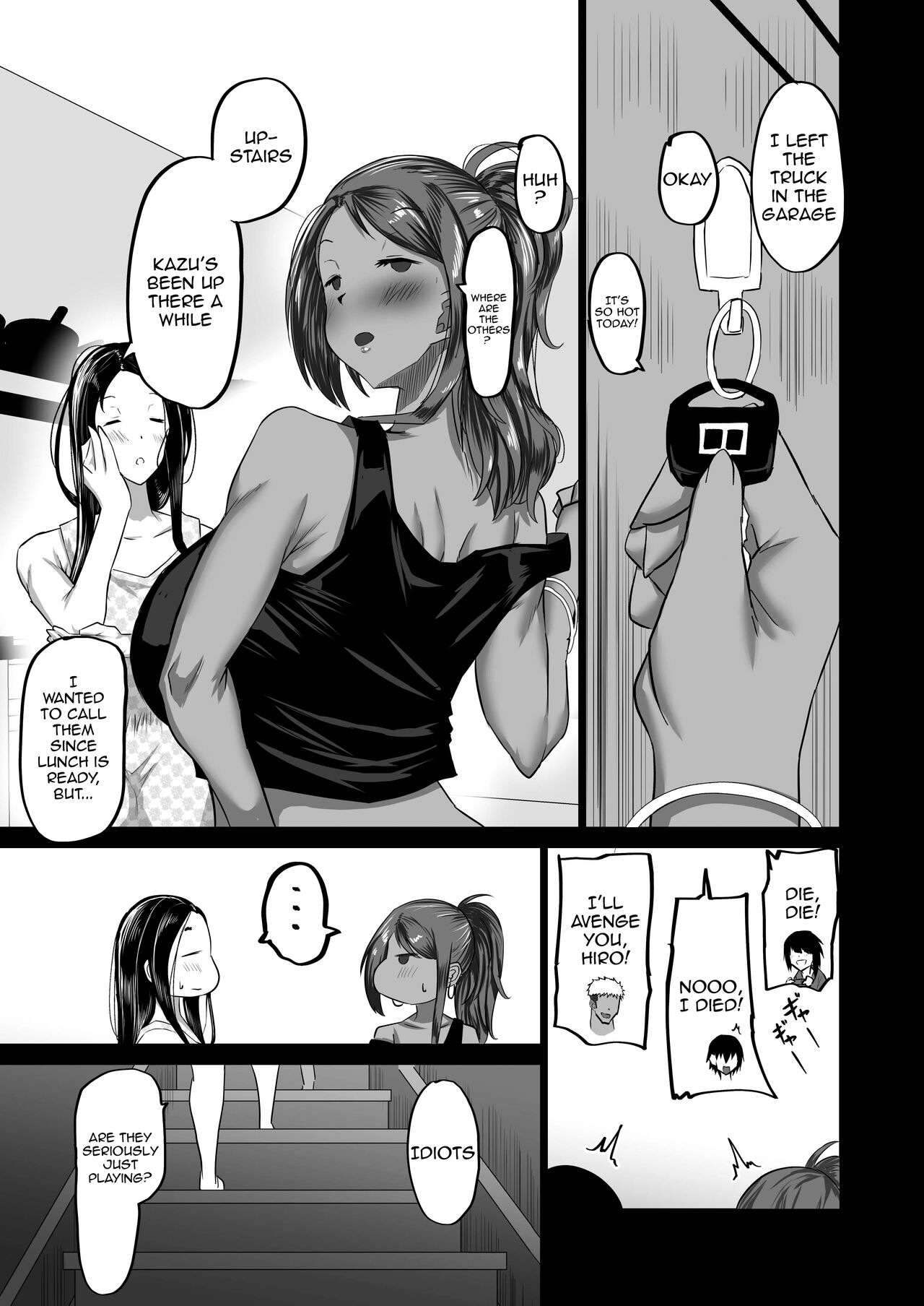 Jimoto no Oneesan-tachi ni, Dekachin Baka no Tomodachi ga Tanetsuke Koubi Shimakutteta. | My Huge-Dicked Idiot Friend Has Been Breeding The Fuck Out Of My Big Sisters Back In My Hometown page 8 full