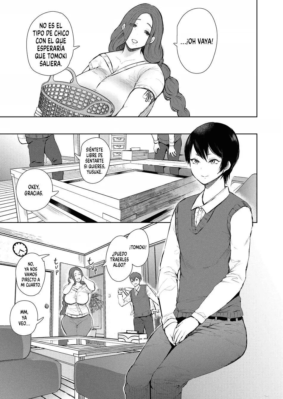 Mukashi no Uwaki Aite no ko ga Jitsu wa Watashi no Musuko no Doukyuusei de page 12 full