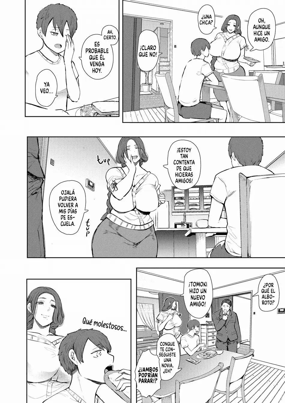 Mukashi no Uwaki Aite no ko ga Jitsu wa Watashi no Musuko no Doukyuusei de page 9 full