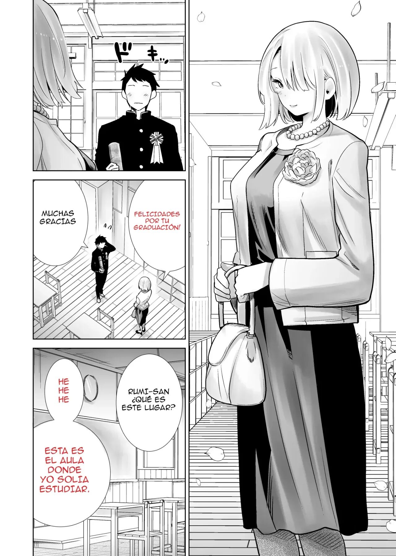 Tomodachi no Mama ga Boku no Dekachin de Ikimakutta  Sotsugyoushiki | Mi ceremonia de graduación donde la mamá de mi amigo se vino con mi gran polla page 12 full