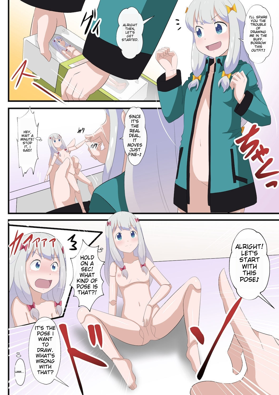 The story of the drawing doll shinenkan ichigoreader page 2 full