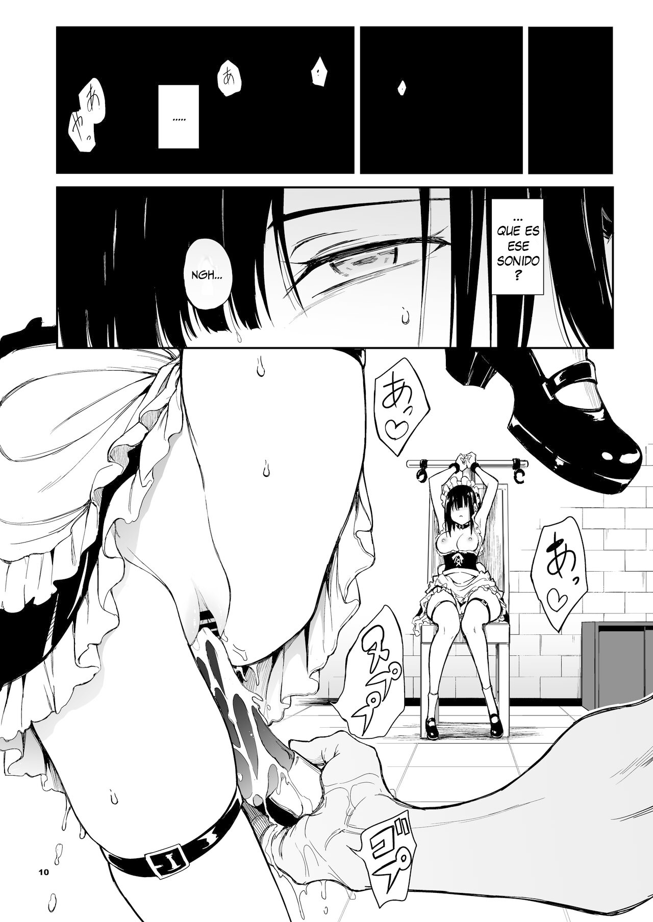 Maid Kyouiku. 6 -Botsuraku Kizoku Rurikawa Tsubaki- | Educando a la sirvienta 6 page 10 full