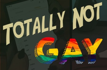 [Monkeyspirit] Totally Not Gay (Ongoing) cover