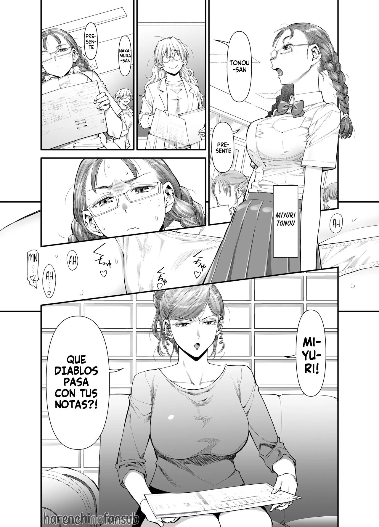 Zenbu, Sensei no Sei. Futanari Onna Kyoushi ga Onanie Chuudoku Yuutousei o Sukkirisaseru Hanashi. | Todo es culpa de la Sensei! page 3 full