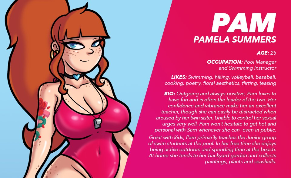 Pool Gals: Pam & Sam page 2 full