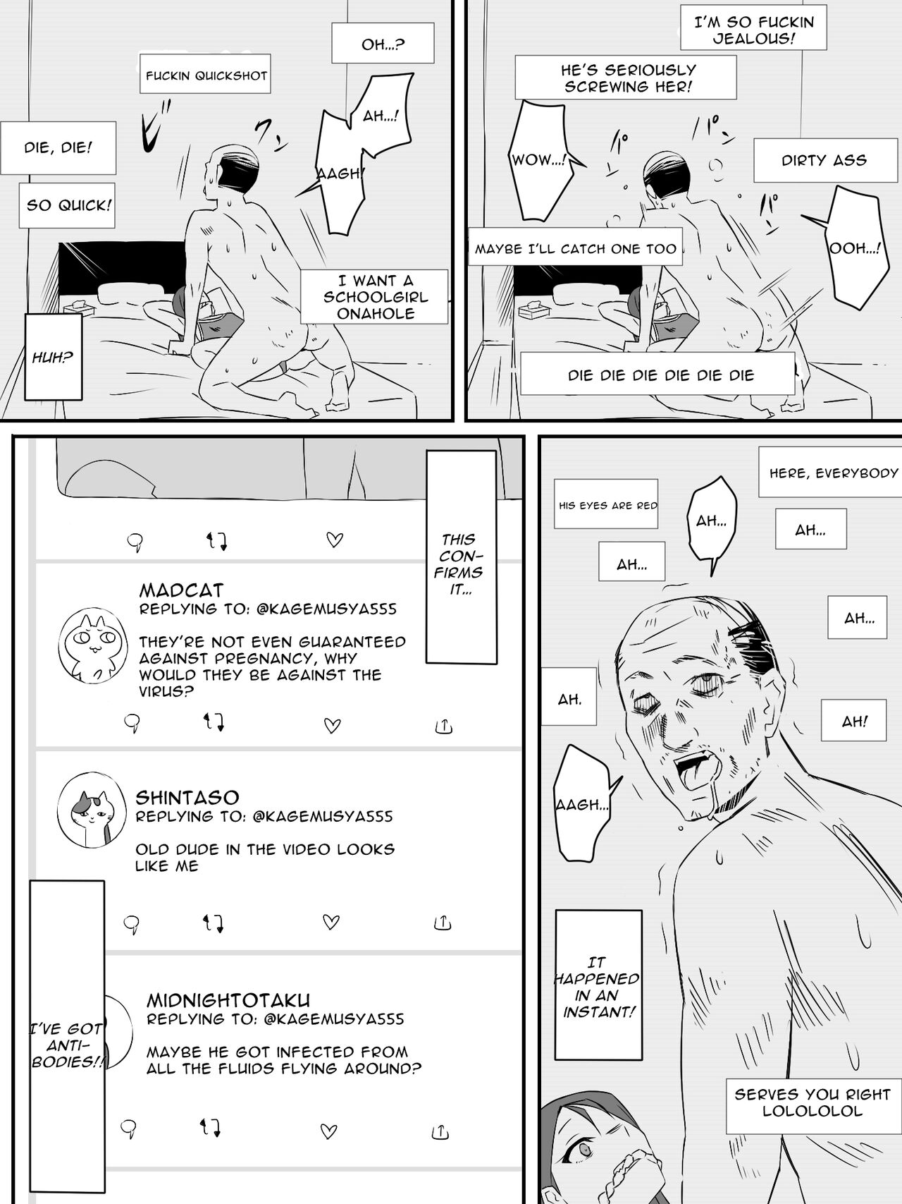 Zombie Harem Life ~Antibogi no Ore to Bakunyuu Zombie~ | Zombie Harem Life ~My Immunity and the Big-Titted Zombie~ page 12 full