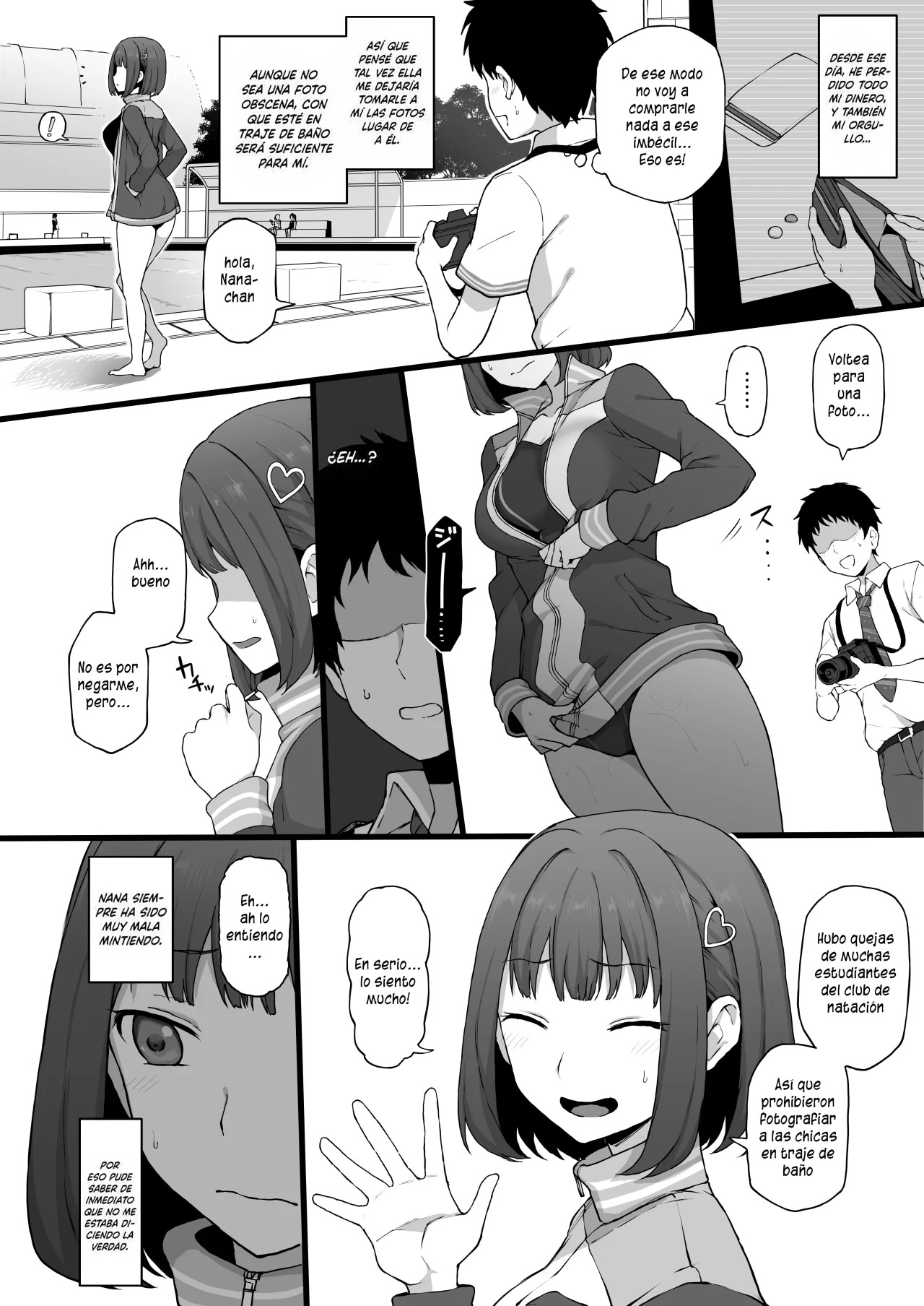Yarichin kara Imouto to Osananajimi no Honnou Mukidashi na Shashin o Katte Shikoru Hon page 10 full