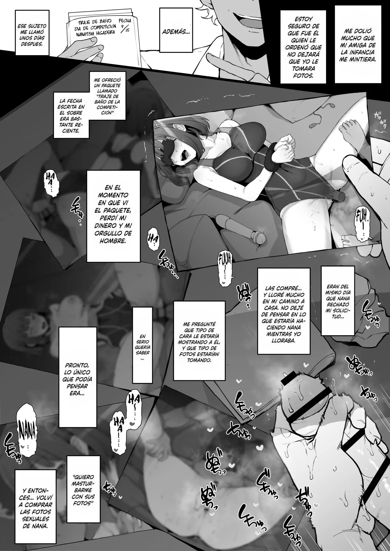 Yarichin kara Imouto to Osananajimi no Honnou Mukidashi na Shashin o Katte Shikoru Hon page 11 full